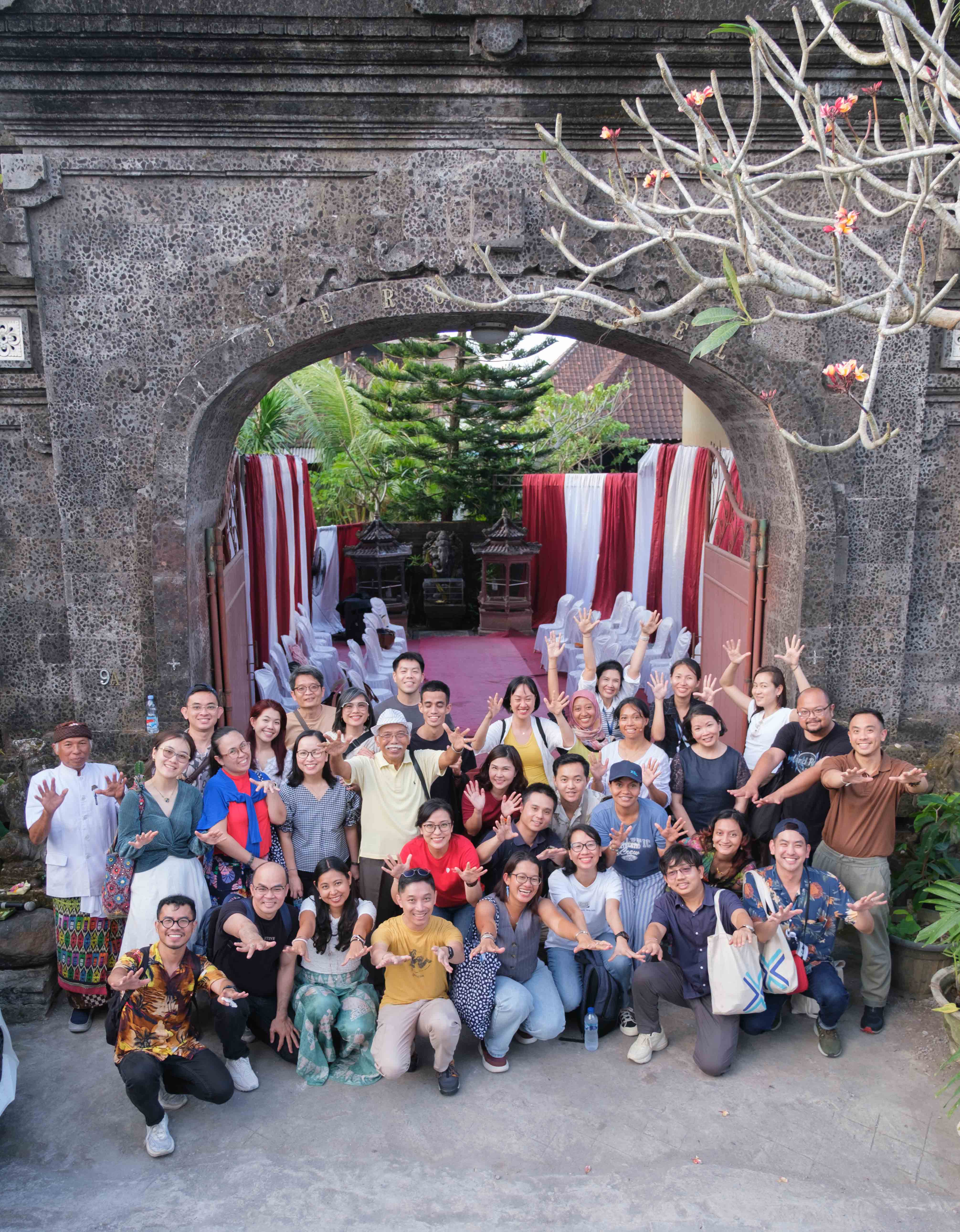 Fellows group picture in Bali
